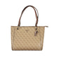 Beige Polyethylene Handbag