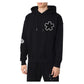 Black Cotton Men's Hooded Sweater