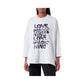 Gray Cotton Women Sweatshirt