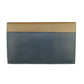 Blue Leather Men Wallet