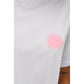 White Cotton Women T-Shirt