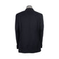 Elegant Dark Blue Italian Wool Jacket