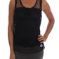 Elegant Black Lace Sleeveless Cami Blouse