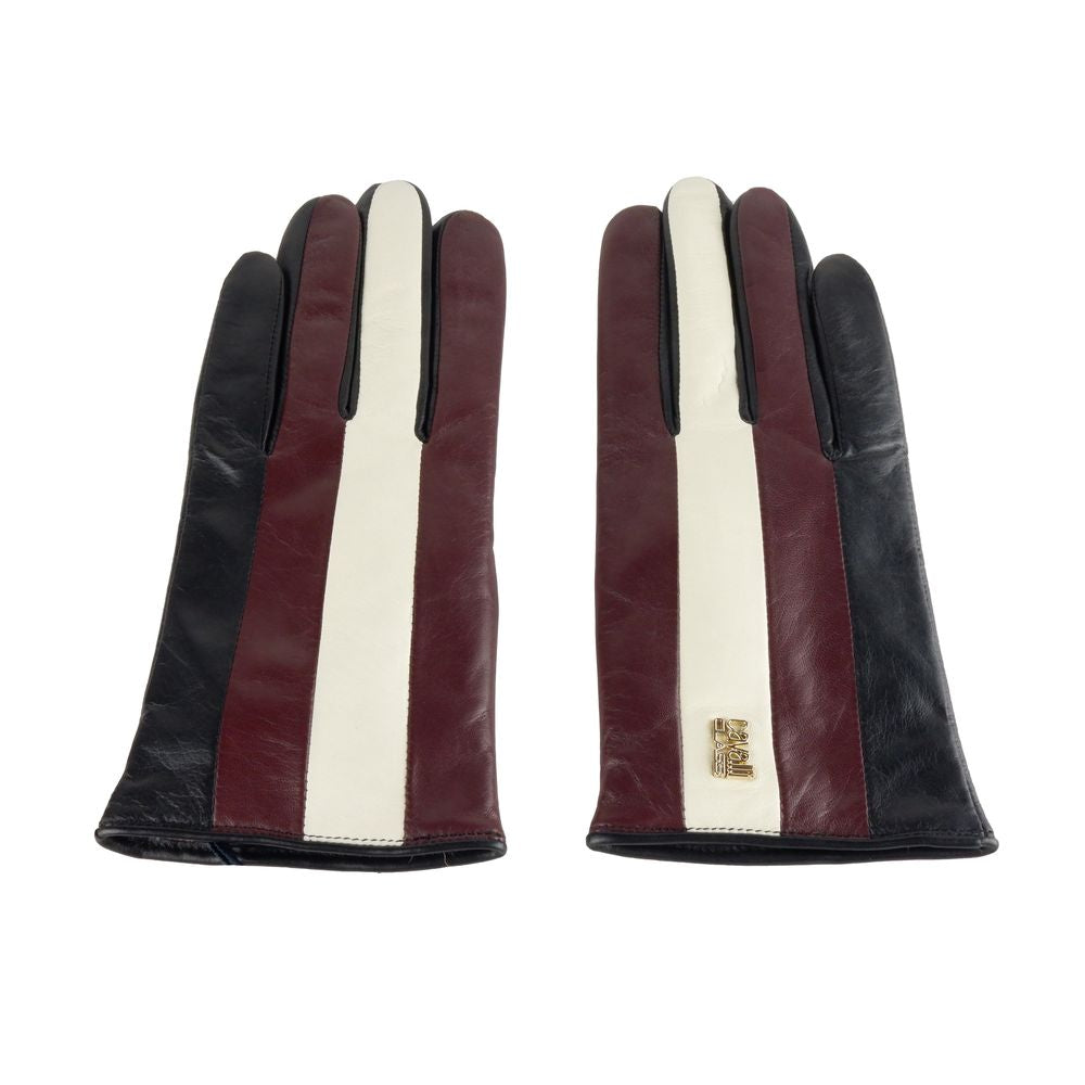 Red Lambskin Women Glove