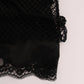 Elegant Black Lace Sleeveless Cami Blouse