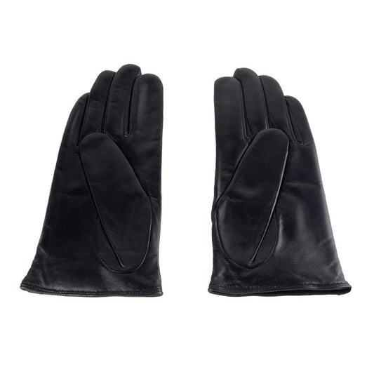 Blue Lambskin Women Glove