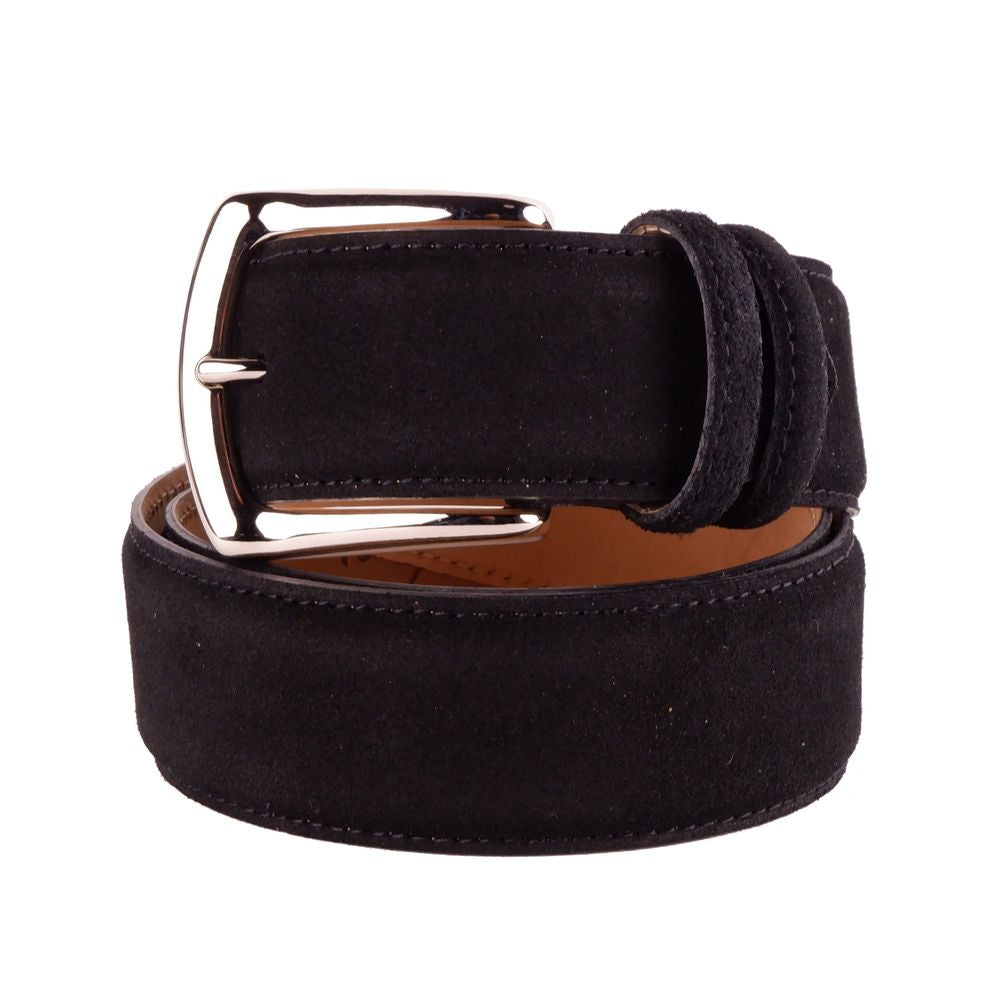 Elegant Suede Calfskin Men's Belt