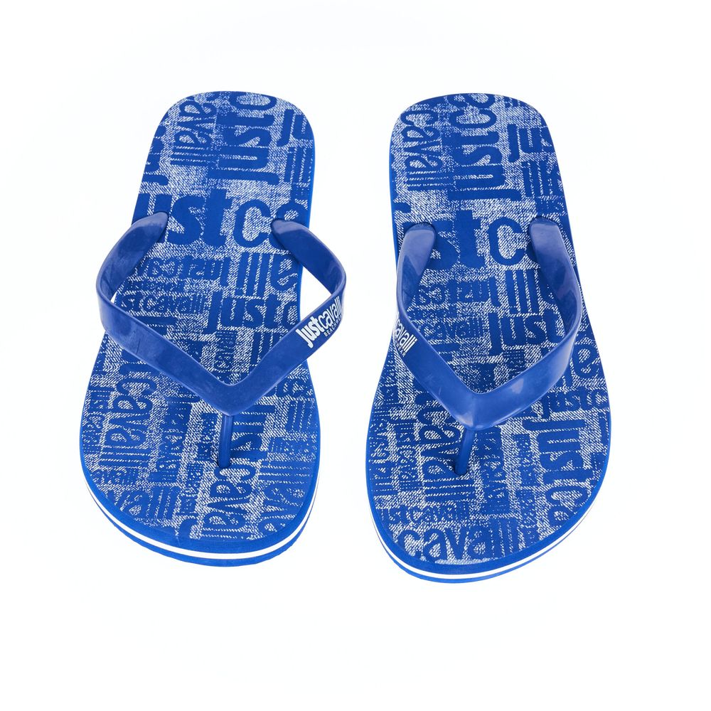 Light Blue PVC Men Sandal