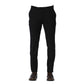 Black Wool Men Trouser