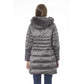 Gray Polyester Women Jacket