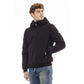 Black Polyester Men Jacket