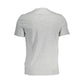 Gray Cotton Men T-Shirt