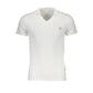 White Cotton Men T-Shirt