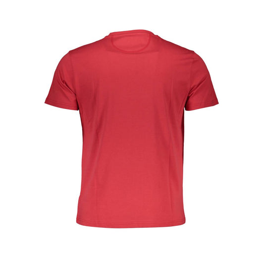 Red Cotton Men T-Shirt