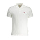 White Cotton Men Polo