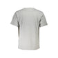 Gray Cotton Men T-Shirt