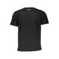 Black Cotton Men T-Shirt