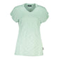 Green Viscose Tops & T-Shirt