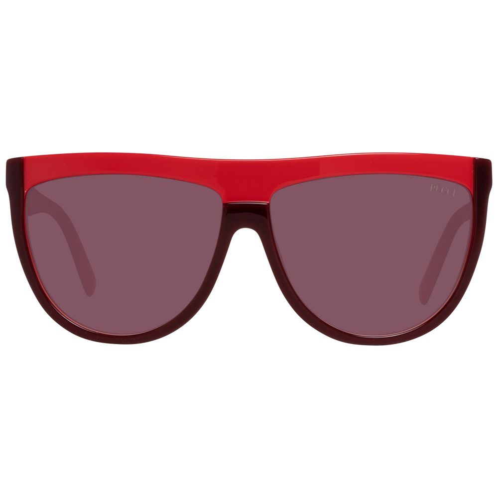 Burgundy Women Sunglasses