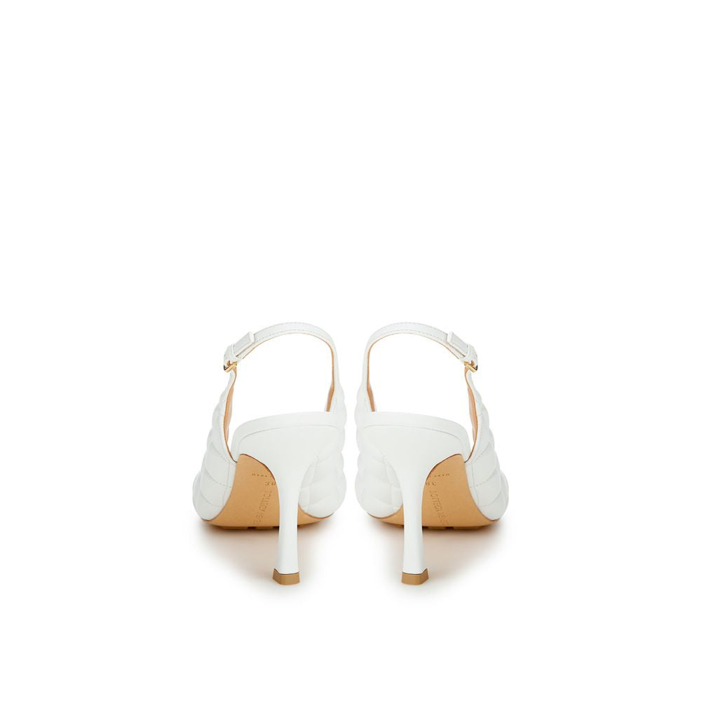 White Leather Sandal