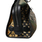 Multicolor Camouflage Patchwork Crossbody Bag