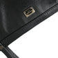 Black Leather Miss Escape Shopping Tote Women Bag