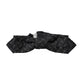 Black Silk Patterned Adjustable Neck Men Papillon Bow Tie