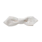 White Silk Adjustable Neck Men Papillon Bow Tie