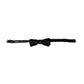 Black Velvet Cotton Adjustable Neck Men Bow Tie