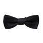 Black Silk Adjustable Neck Men Bow Tie