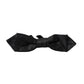 Black Silk Fantasy Adjustable Neck Men Bow Tie