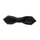 Black Satin Silk Adjustable Neck Men Bow Tie