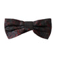 Multicolor Floral Silk Adjustable Neck Men Bow Tie