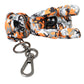 Multicolor Camouflage Animal Silhouette Keychain Keyring