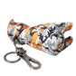 Multicolor Camouflage Animal Silhouette Keychain Keyring