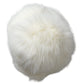 White Acrylic Fur Womens Bucket Hat