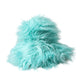 Mint Green Acrylic Fur Womens Bucket Hat