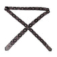 Black Printed 100% Silk Adjustable Men Tie