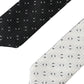 Black White Patterned Adjustable Tie