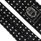 Black Patterned 100%Silk Adjustable Tie