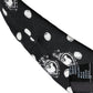 Black Heart Polka Dot Adjustable Tie