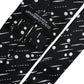 Black Dotted 100% Silk Adjustable Tie