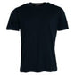 Dark Blue Cotton Round Neck Short Sleeves T-shirt