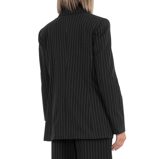 Black Polyester Suits & Blazer