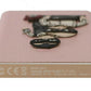 Chic Pink Leather Power Bank