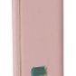 Chic Pink Leather Power Bank