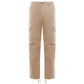 Beige Cotton Jeans & Pant