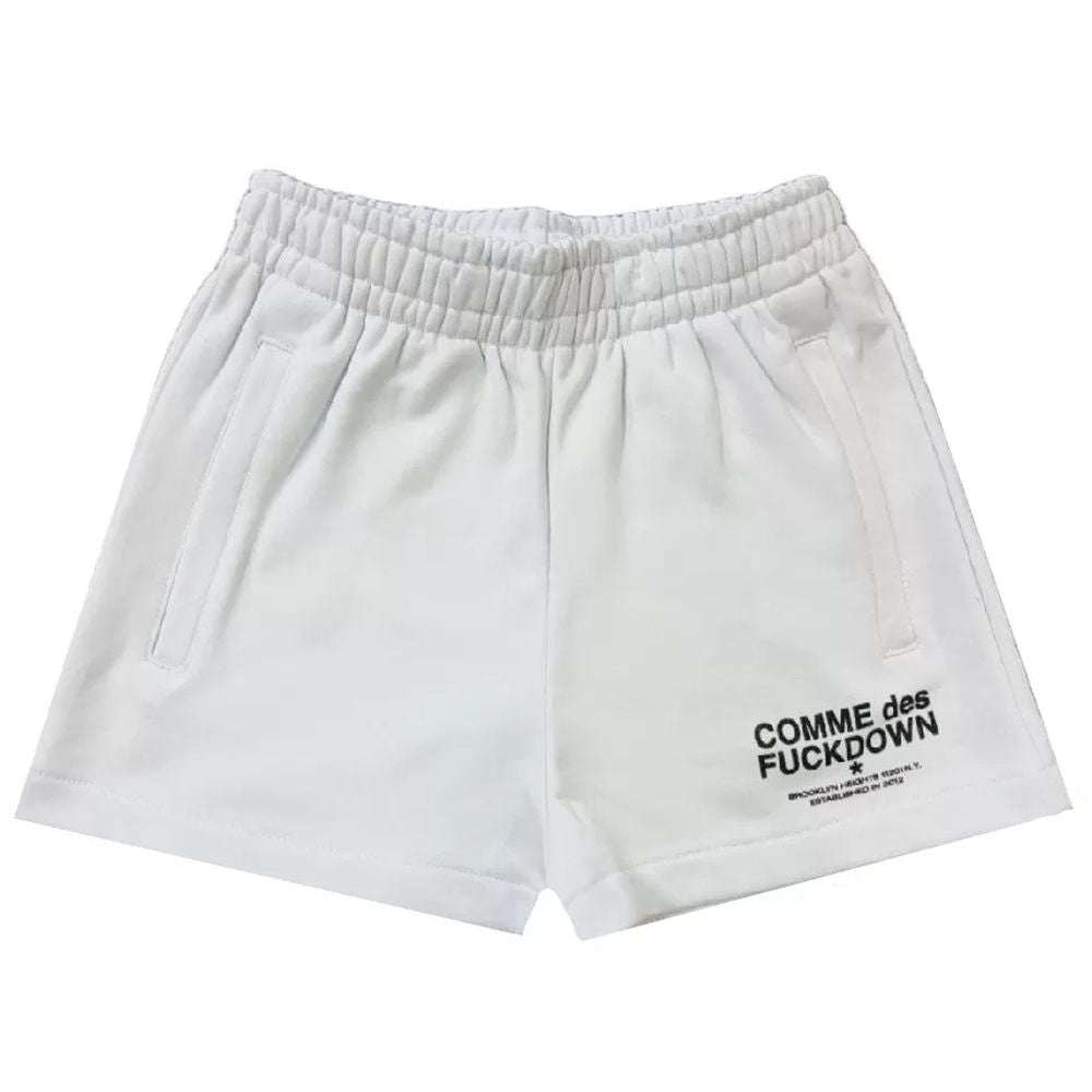 White Cotton Short