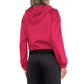 Fuchsia Polyester Sweater