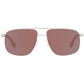 Rose Gold Men Sunglasses